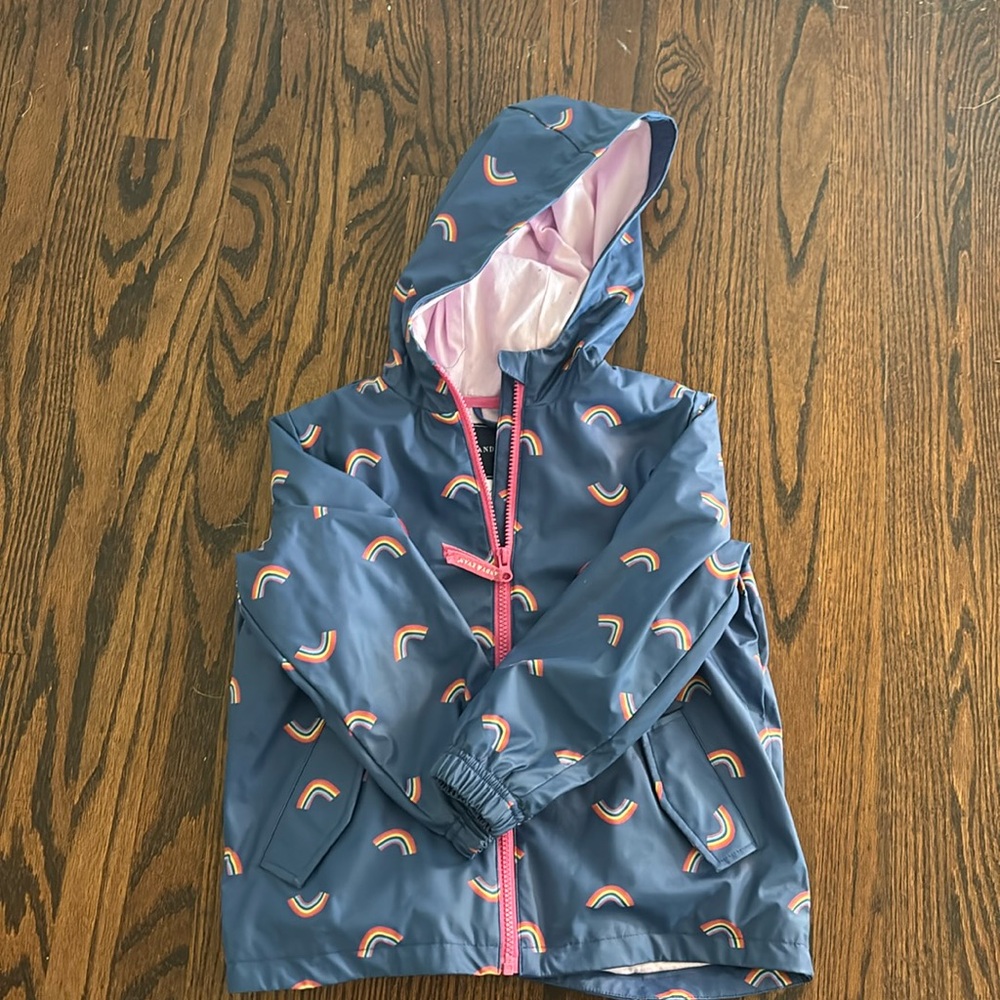 Rainbow raincoat